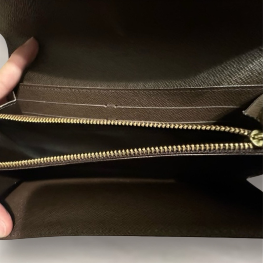 LOUIS VUITTON 2012 French Haute Damier Ebene Wallet - Picture 5 of 14
